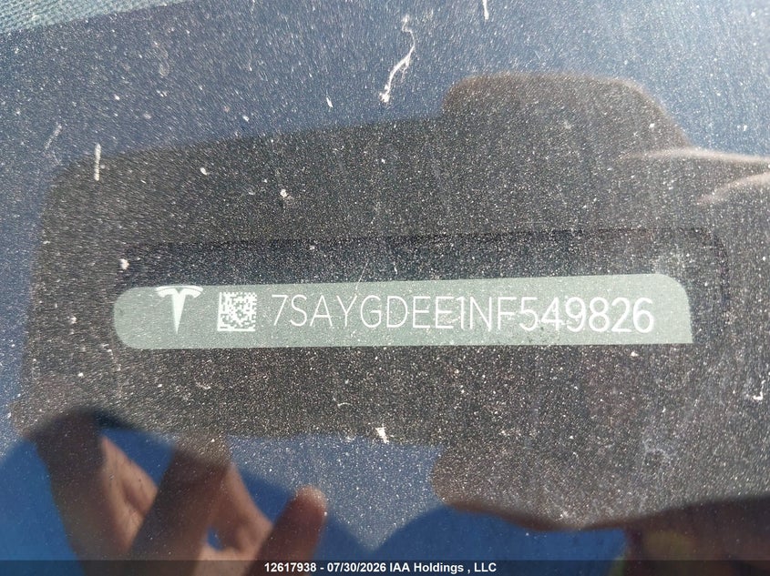 2022 TESLA MODEL Y LONG RANGE ELECTRIC
