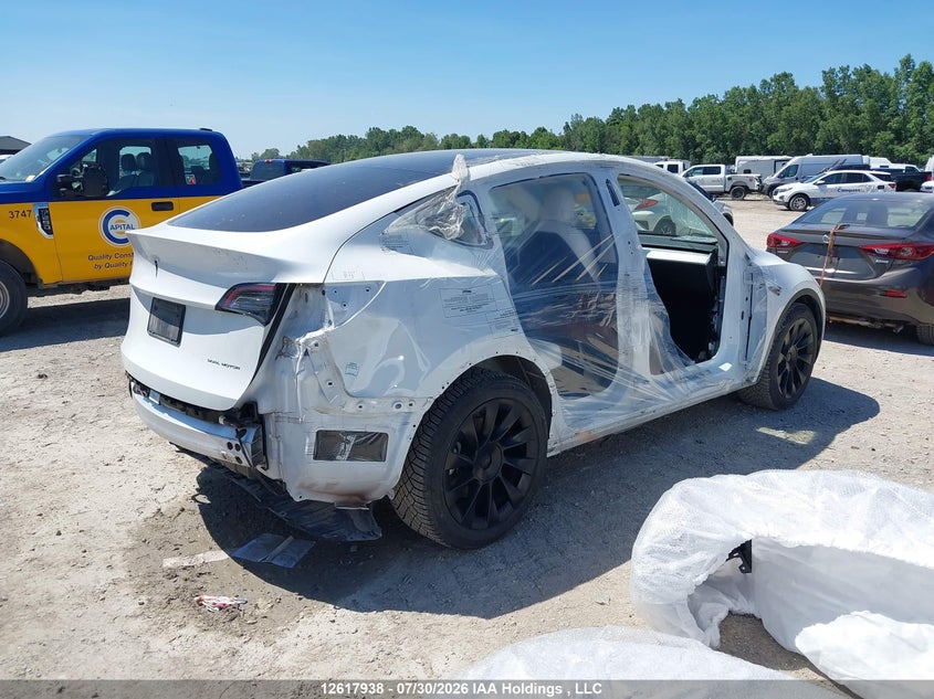 2022 TESLA MODEL Y LONG RANGE ELECTRIC