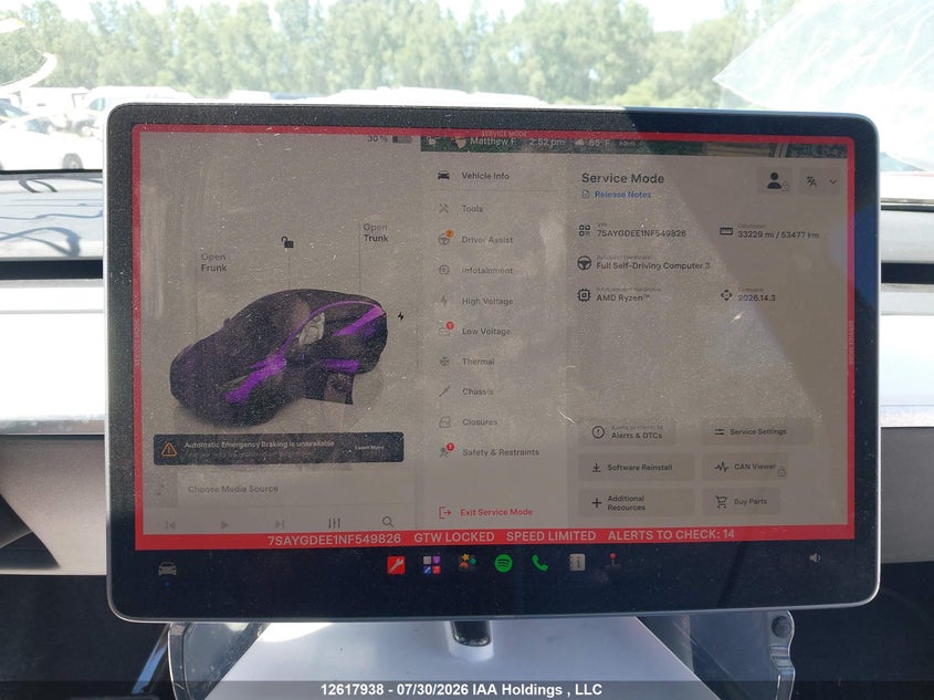2022 TESLA MODEL Y LONG RANGE ELECTRIC