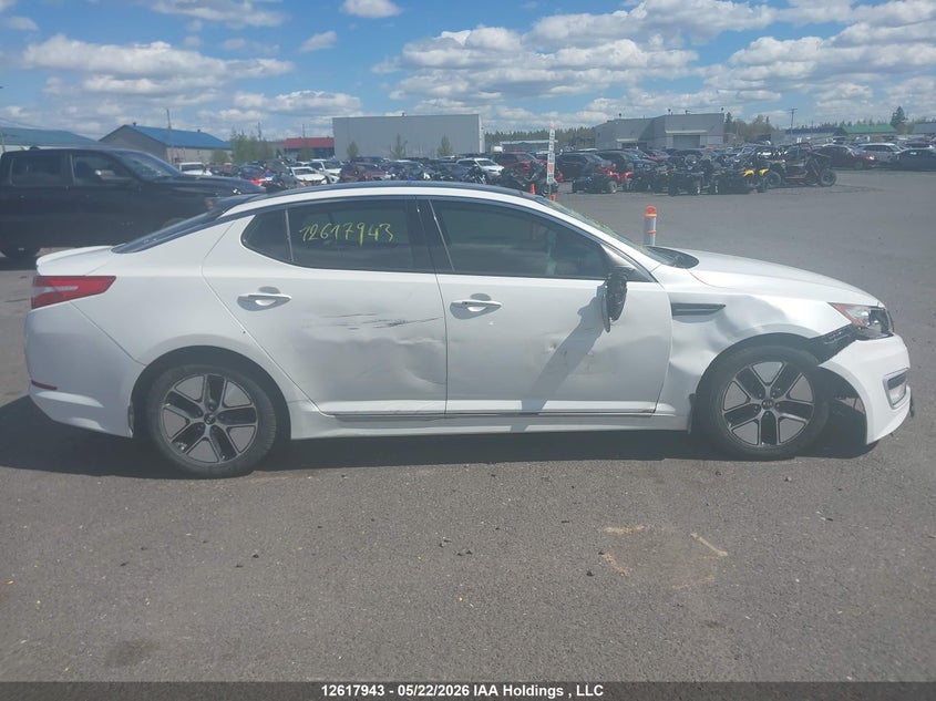 2013 Kia Optima Hybrid VIN: KNAGM4AD1D5042355 Lot: 12617943