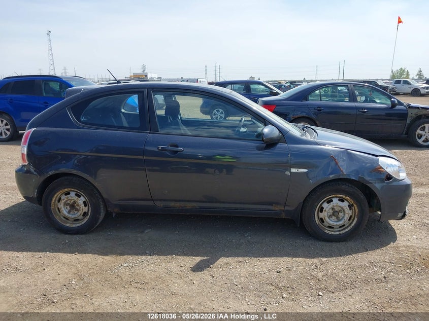 2007 Hyundai Accent Gs/Sr VIN: KMHCN35C67U008251 Lot: 12618036