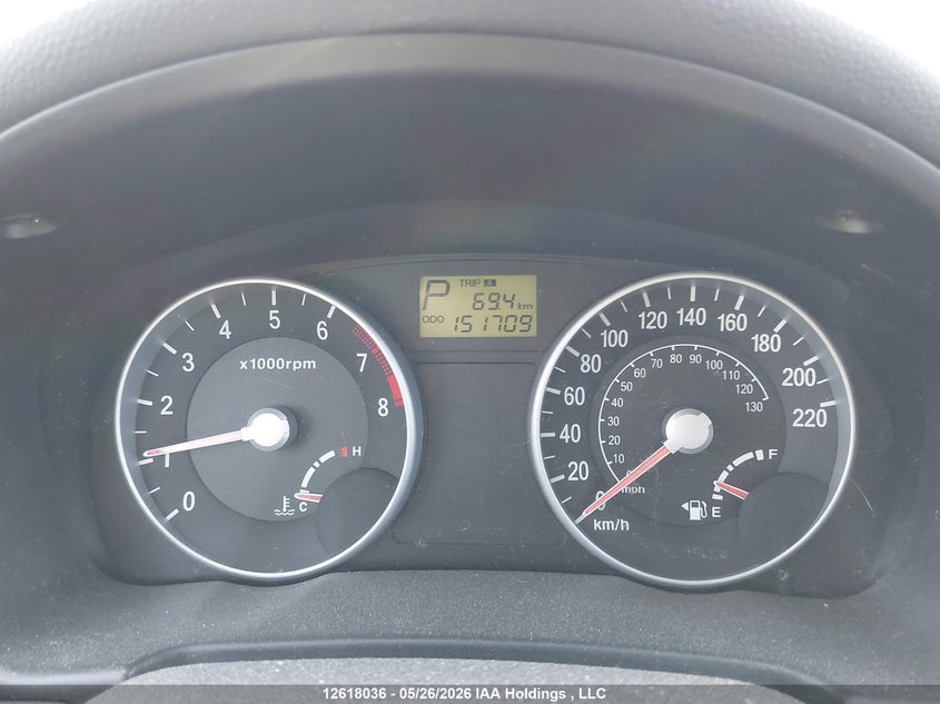 2007 Hyundai Accent Gs/Sr VIN: KMHCN35C67U008251 Lot: 12618036