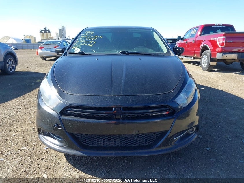 2013 Dodge Dart Sxt/Rallye VIN: 1C3CDFBA2DD291159 Lot: 12610216X