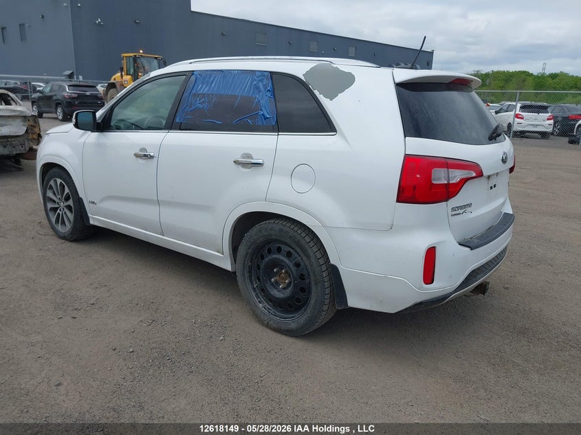 Vin: 5xykwda70eg466412, lot: 3017242, kia sorento 20143