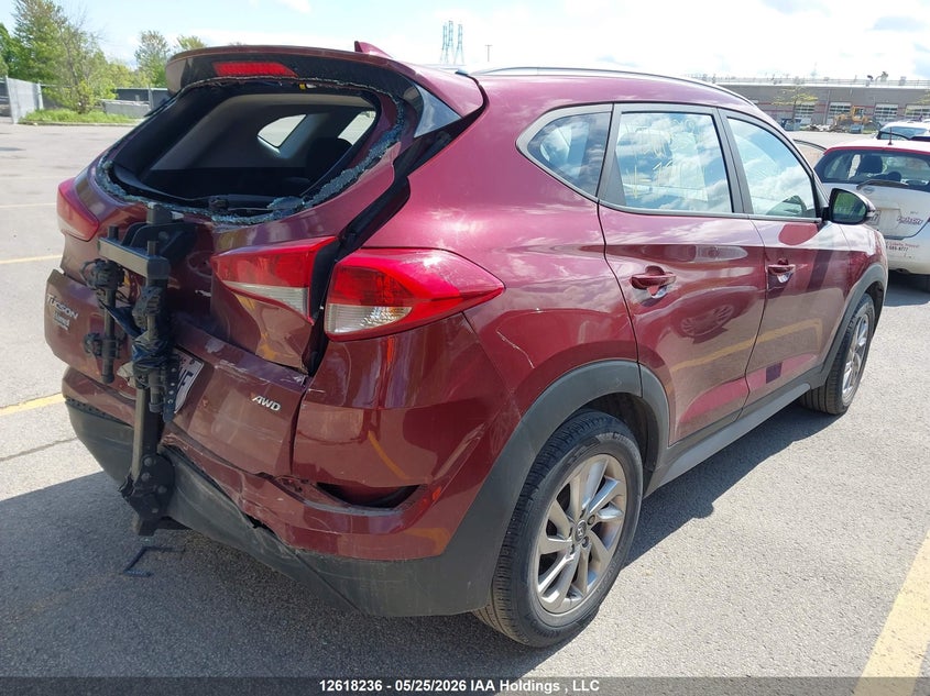 Vin: km8j3ca43ju771654, lot: 3017333, hyundai tucson 20184
