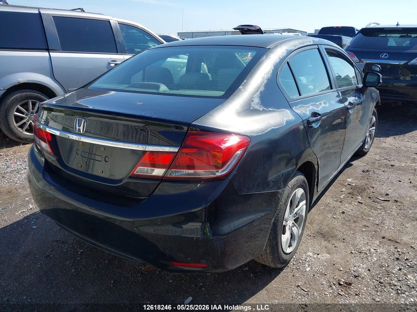 Vin: 2hgfb2f48dh014449, lot: 3017343, honda civic lx 20134