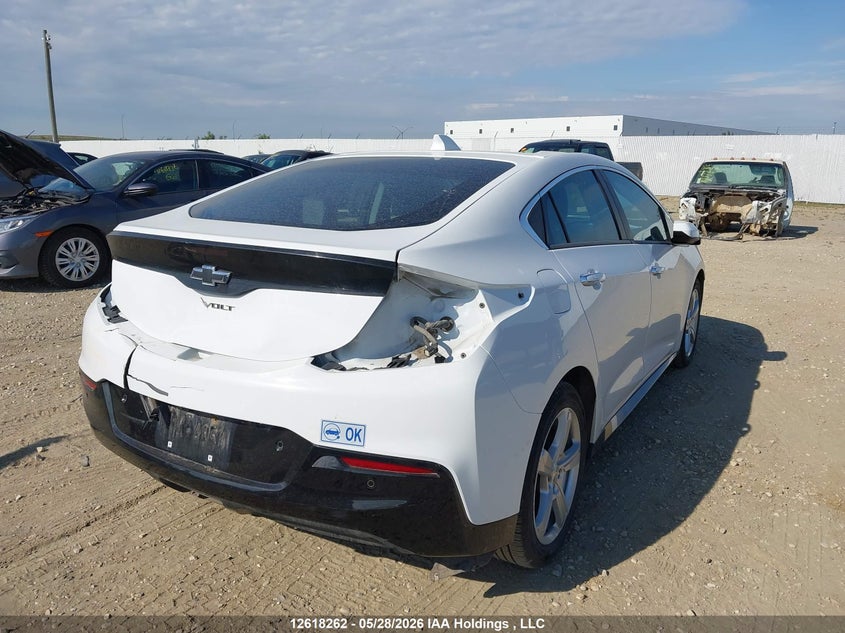 Vin: 1g1ra6s55ku107677, lot: 3017359, chevrolet volt lt 20194