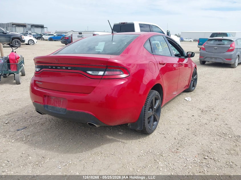 Vin: 1c3cdfbb7fd200589, lot: 3017365, dodge dart sxt 20154