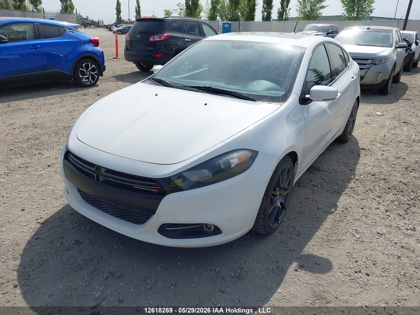 Vin: 1c3cdfcb2dd327553, lot: 3017366, dodge dart limited/gt 20132
