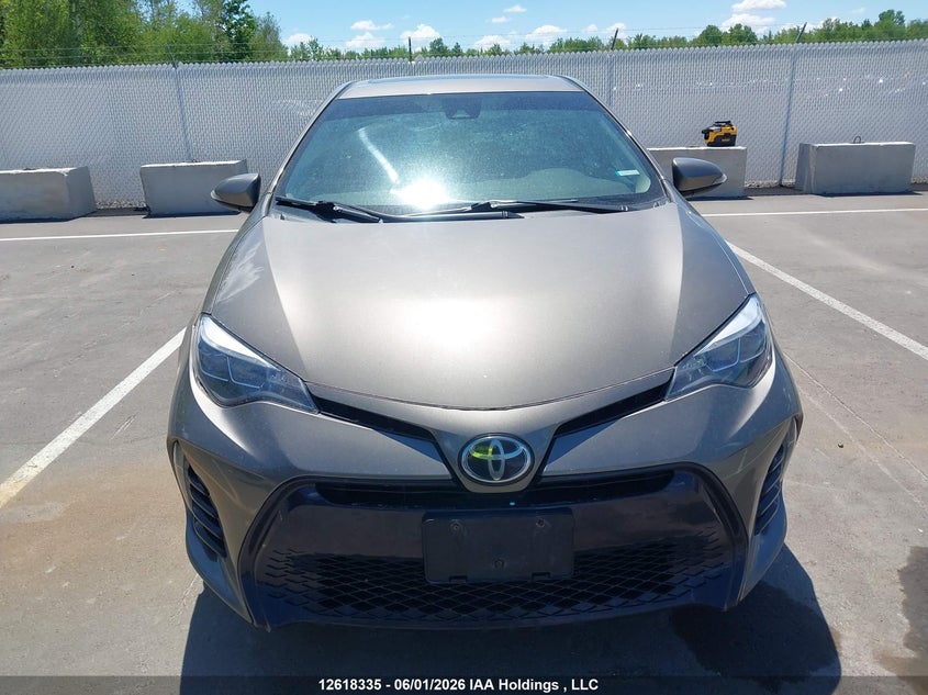 2017 TOYOTA COROLLA SEDAN 1.8L I4 FI DOHC 16V NF4