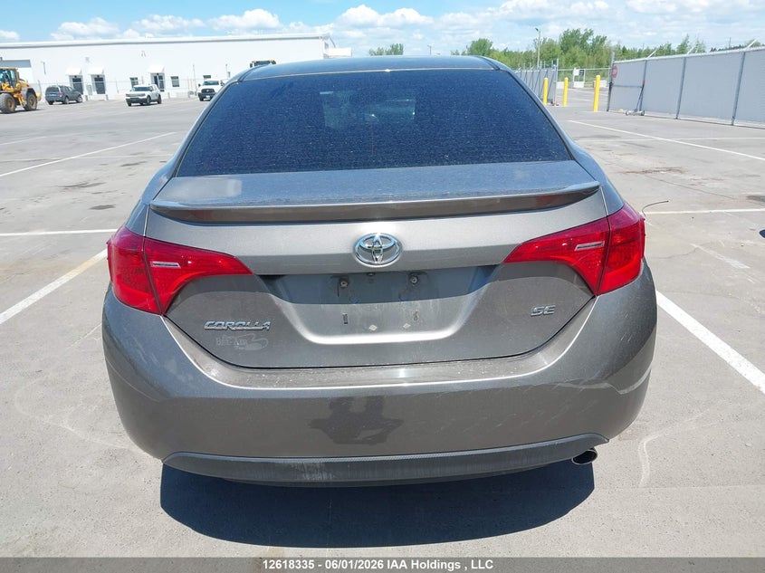 2017 TOYOTA COROLLA SEDAN 1.8L I4 FI DOHC 16V NF4