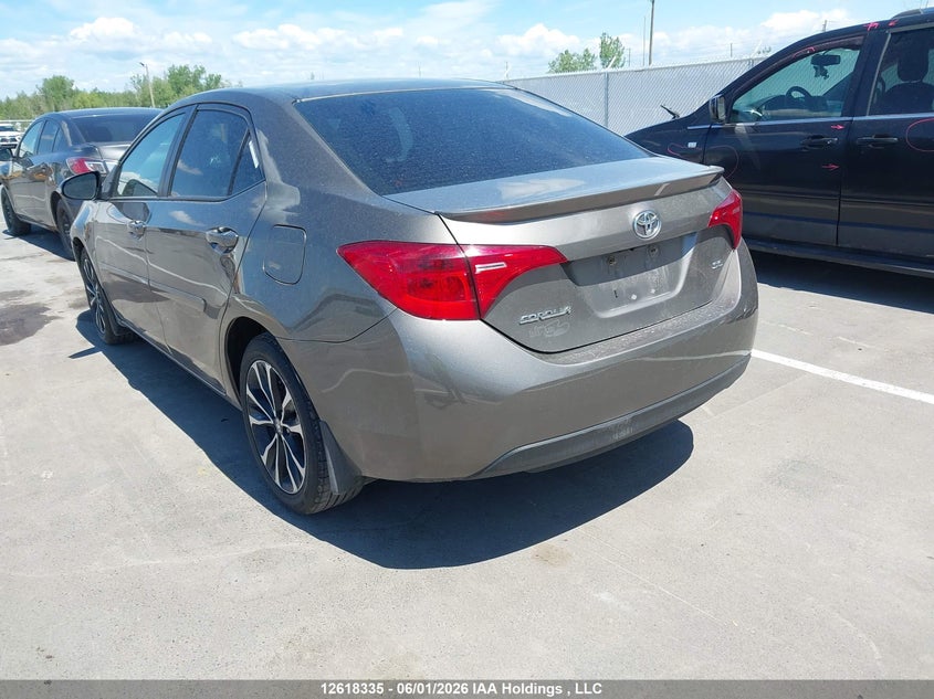 2017 TOYOTA COROLLA SEDAN 1.8L I4 FI DOHC 16V NF4