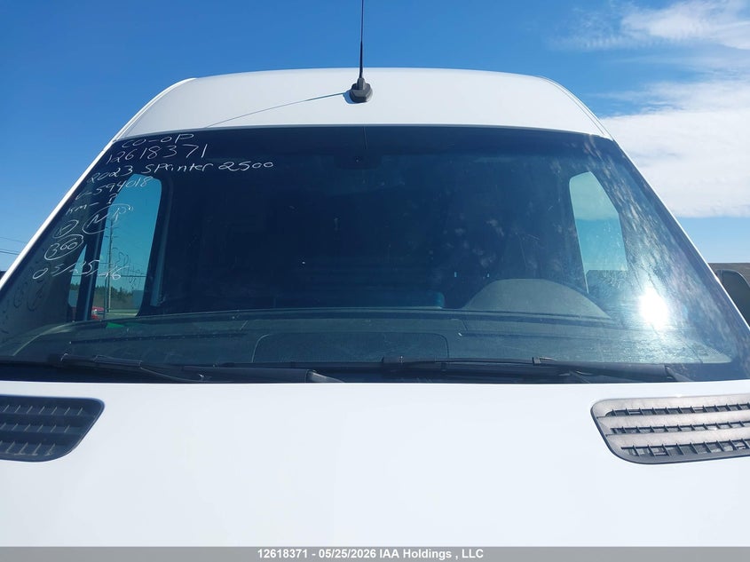 2023 MERCEDES-BENZ SPRINTER 2500 VAN 2.0L I-4 DI, DOHC, TURBO, 211HP