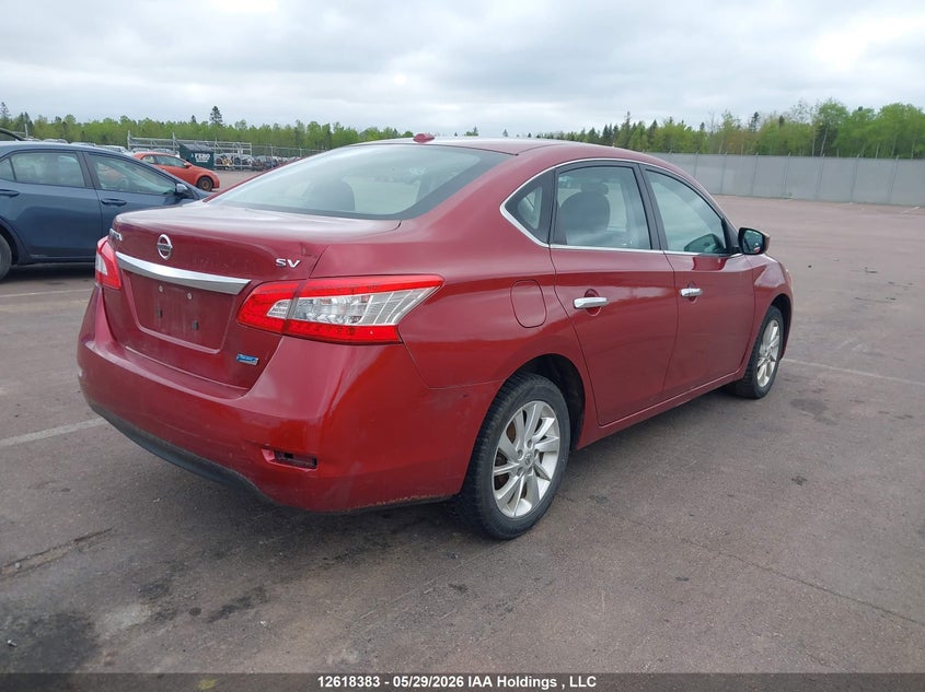 2015 NISSAN SENTRA SEDAN 1.8L I-4 DOHC, VVT, 130HP