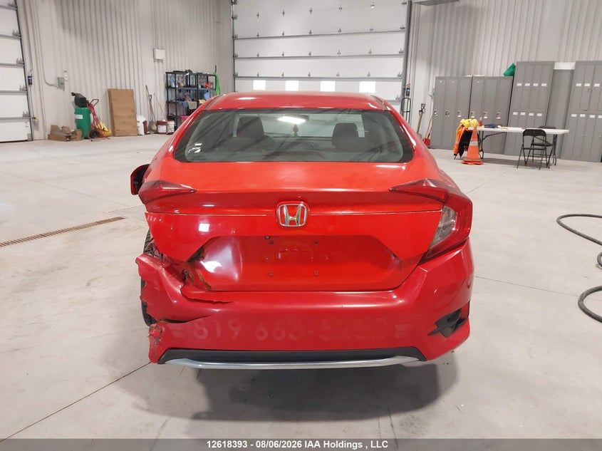 2019 HONDA CIVIC SEDAN 2.0L I4 FI DOHC 16V NF4