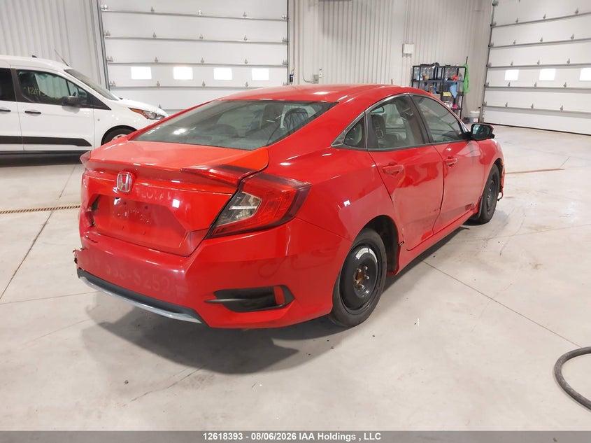 Vin: 2hgfc2f72kh001653, lot: 3017492, honda civic 20194