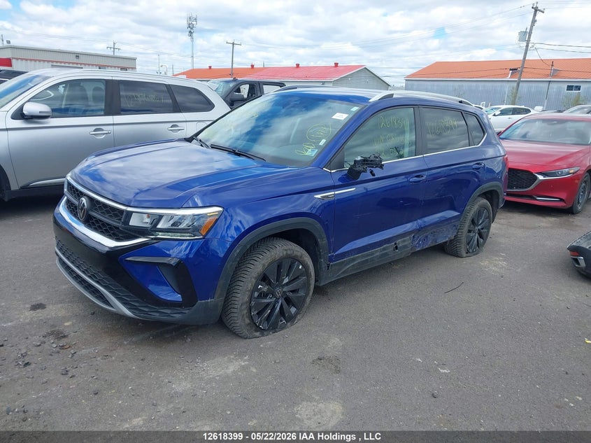 2024 Volkswagen Taos Se, Удар сзади, IAAI, VIN 3VVSX7B23RM085505 — фото 2