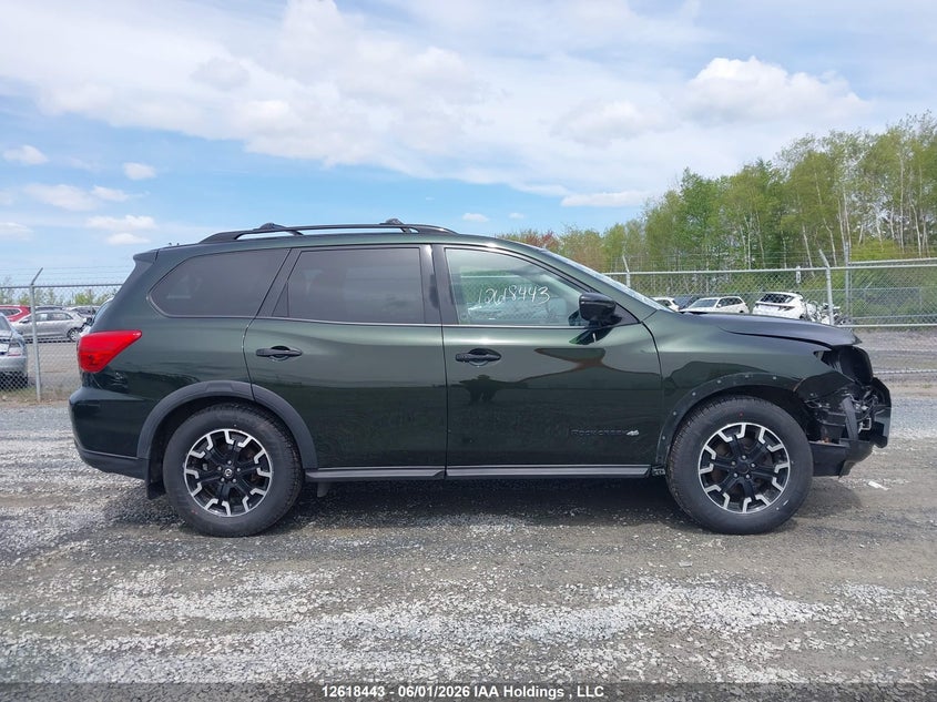 2019 Nissan Pathfinder Platinum/S/Sl Premium/Sv Tech VIN: 5N1DR2MM2KC613878 Lot: 12618443
