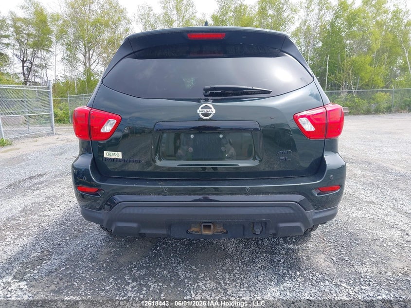 2019 Nissan Pathfinder Platinum/S/Sl Premium/Sv Tech VIN: 5N1DR2MM2KC613878 Lot: 12618443