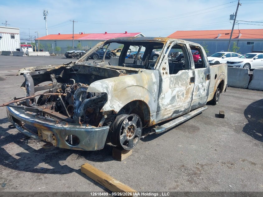 2010 Ford F-150, Полностью сгорел, IAAI, VIN 1FTFW1EV3AFA38016 — фото 2
