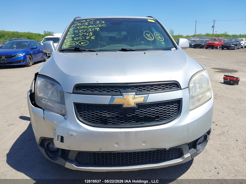 2012 Chevrolet Orlando VIN: KL77P2EM7CK521319 Lot: 12618537