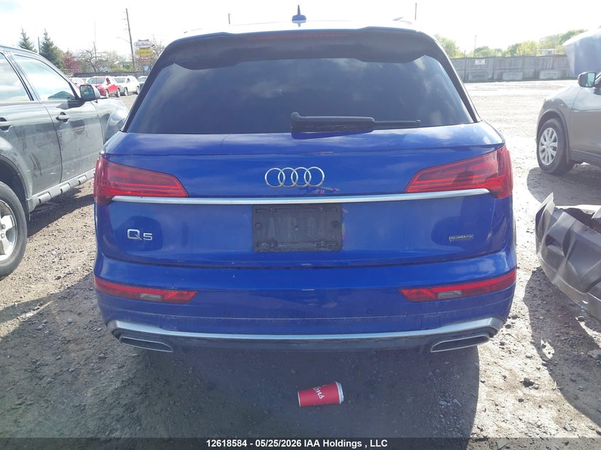 2021 Audi Q5 Progressiv VIN: WA1EAAFYXM2010092 Lot: 12618584