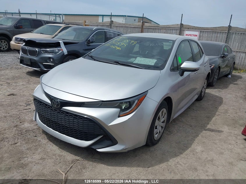 Vin: jtnk4mbe6m3132595, lot: 3017719, toyota corolla se/xse 20212