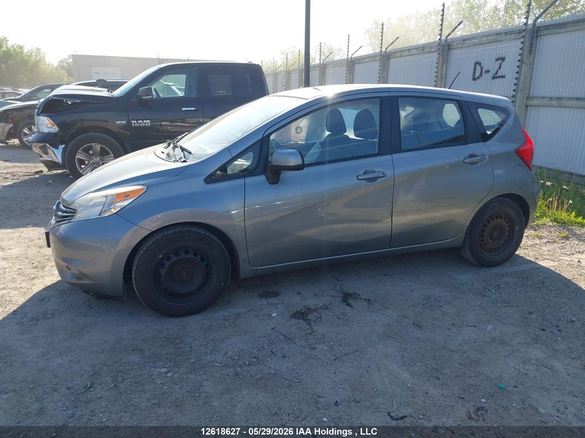 2014 NISSAN VERSA HATCHBACK 1.6L I-4 DOHC, VVT, 109HP
