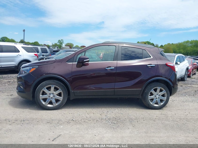 2017 Buick Encore 1.4 Essence Purple Lot 111012618630 Vin KL4CJGSB2HB086861