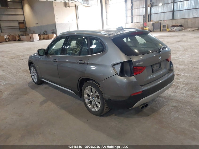 2012 BMW X1 2.0 xDrive28I grey Lot 111012618656 Vin WBAVL1C56CVR76525