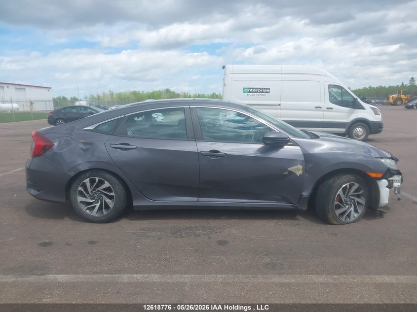 2016 HONDA CIVIC SEDAN 2.0L I-4 DOHC, VVT, 158HP
