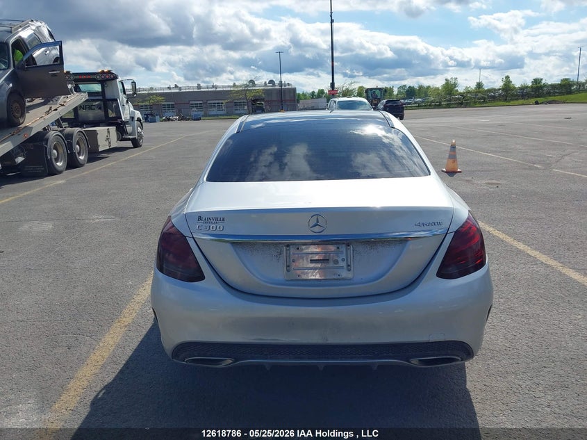 2017 Mercedes-Benz C 300 4Matic VIN: 55SWF4KB7HU182886 Lot: 12618786