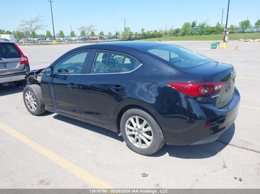 Vin: 3mzbm1v7xgm296920, lot: 3017926, mazda mazda3 gs 20163