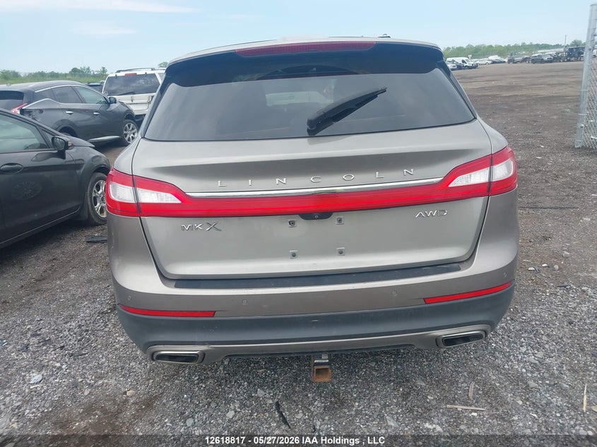 2016 Lincoln Mkx Reserve VIN: 2LMTJ8LR5GBL54138 Lot: 12618817