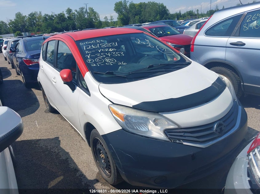 2016 NISSAN VERSA SEDAN 1.6L I4 FI DOHC 16V NF4