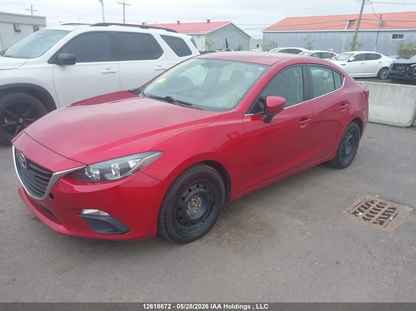 Vin: 3mzbm1v71fm142966, lot: 3018004, mazda 3 touring 20152