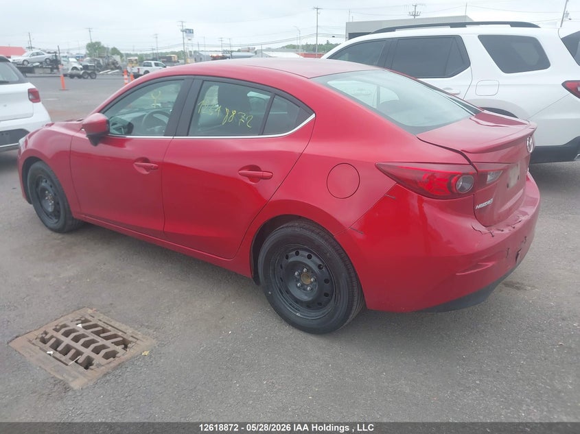 Vin: 3mzbm1v71fm142966, lot: 3018004, mazda 3 touring 20153