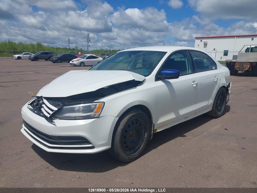 2017 Volkswagen Jetta, Удар спереду, IAAI, VIN 3VW167AJ9HM326811 — фото 2