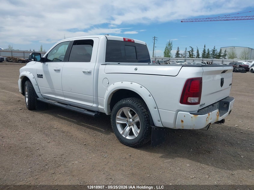 2014 Ram 1500 5.7 Ram Sport white Lot 111012618907 Vin 1C6RR7MT5ES299000