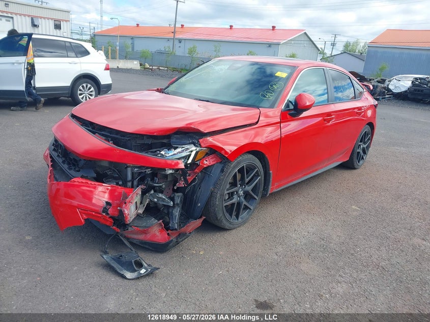 Vin: 19xfl1g87pe400965, lot: 3018085, honda civic sport touring 20232