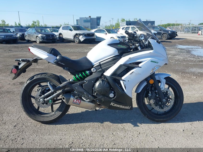 2015 Kawasaki Ex650 F VIN: JKAEXEF19FDA22267 Lot: 12618956