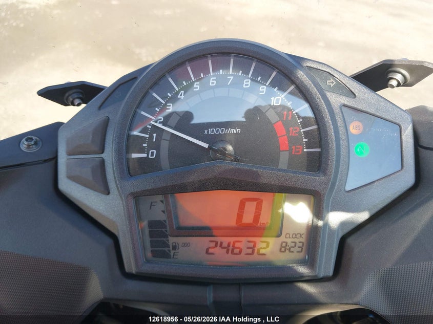 2015 Kawasaki Ex650 F VIN: JKAEXEF19FDA22267 Lot: 12618956