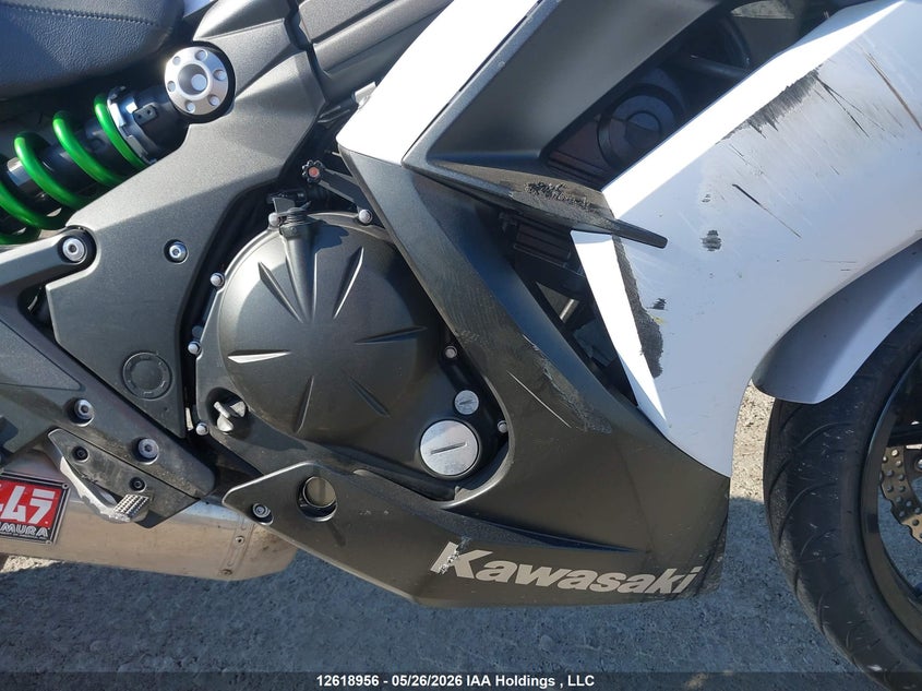 2015 Kawasaki Ex650 F VIN: JKAEXEF19FDA22267 Lot: 12618956