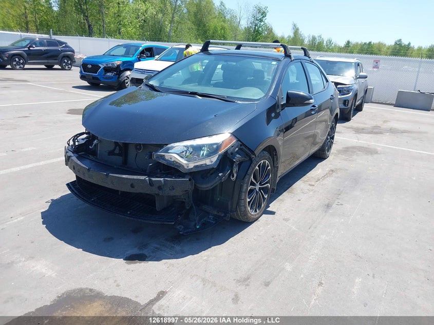 2016 Toyota Corolla, Удар спереди, IAAI, VIN 2T1BURHE0GC660234 — фото 2