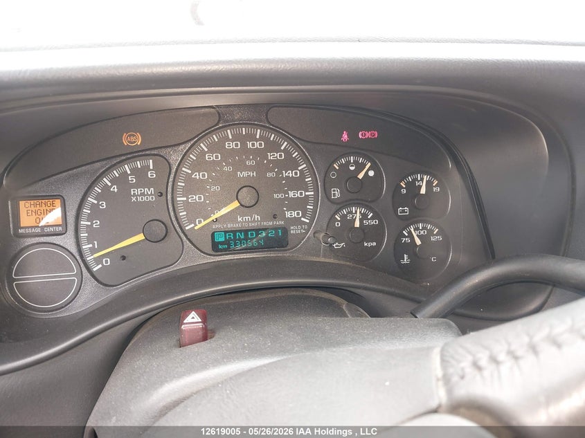 2001 GMC SIERRA PICKUP 5.3L V-8 285HP