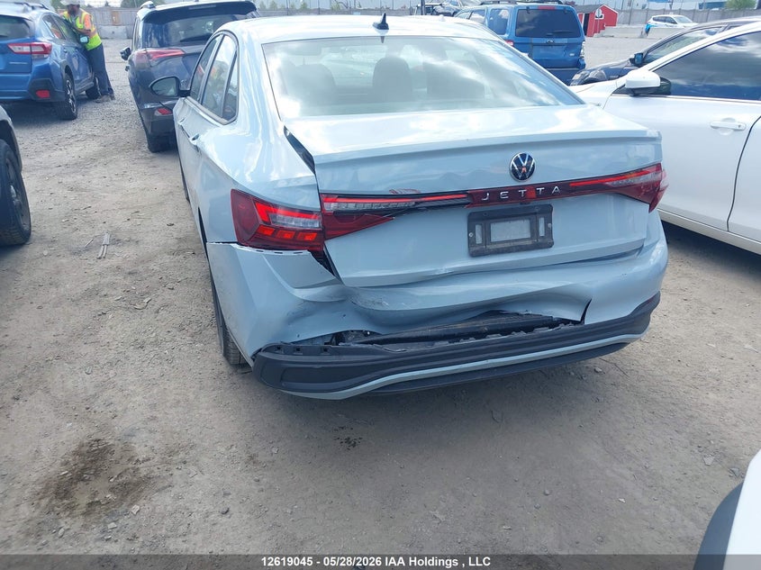2025 Volkswagen Jetta Comfortline VIN: 3VWSX7BU2SM051722 Lot: 12619045