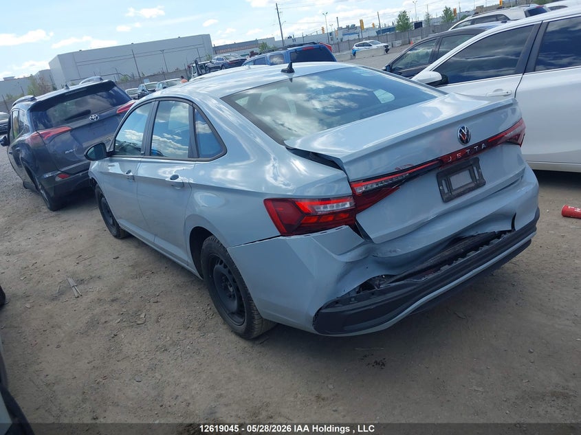 Vin: 3vwsx7bu2sm051722, lot: 3018191, volkswagen jetta comfortline 20253