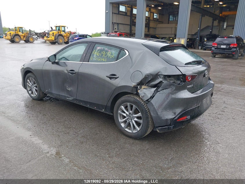 Vin: jm1bpallxn1512141, lot: 3018239, mazda 3 preferred 20223