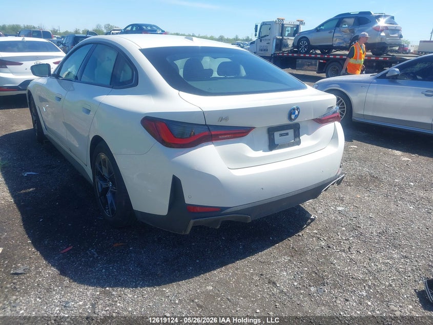 Vin: wby13hd06sfu87739, lot: 3018287, bmw i4 edrive35 gran coupe 20253