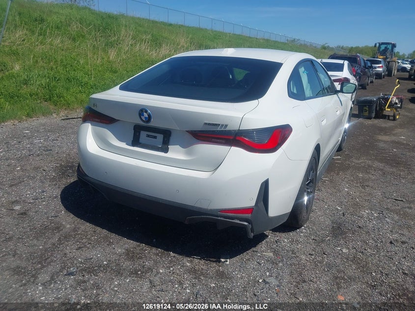 Vin: wby13hd06sfu87739, lot: 3018287, bmw i4 edrive35 gran coupe 20254
